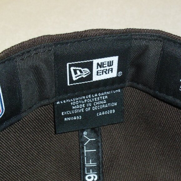 Cleveland Browns New Era 59 Fifty Mens Fitted hat sz. 7 1/8 New Nfl - Picture 3 of 5